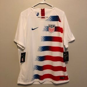 USA Home Authentic Nike Soccer Jersey